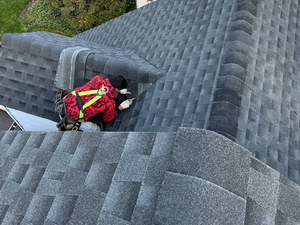 Emergency roof repair for storm damage and missing shingles in Passaic County NJ