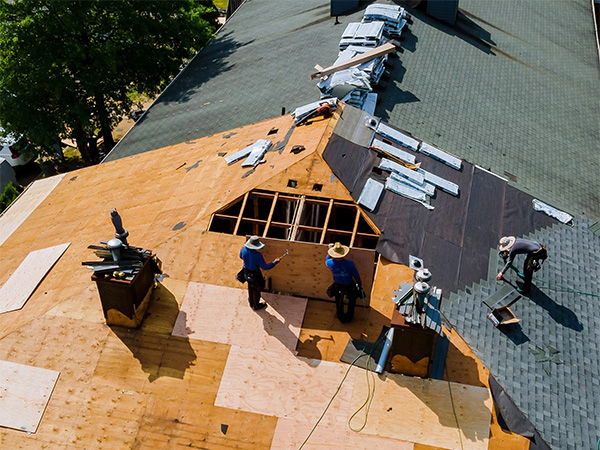 Residential asphalt shingle roof replacement in Bergen County New Jersey